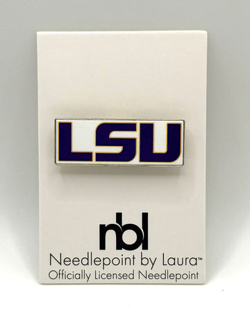 LSU Needleminder, 1.5" Soft Enamel