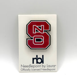 NC State Needleminder, 1.5" Soft Enamel