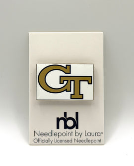 Georgia Tech Needleminder, 1.5" Soft Enamel