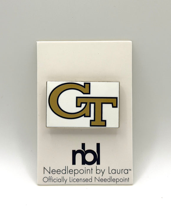 Georgia Tech Needleminder, 1.5" Soft Enamel