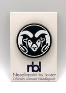 Colorado State Needleminder, 1.5" Soft Enamel-1