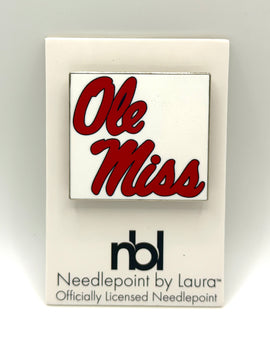 Ole Miss Needleminder, 1.5" Soft Enamel