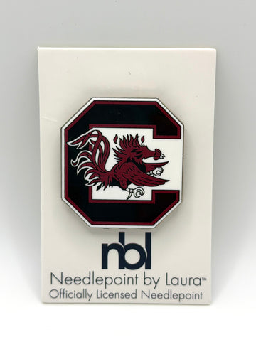 South Carolina Needleminder, 1.5" Soft Enamel