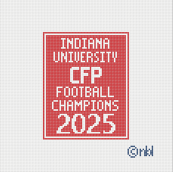 Indiana Champions Banner and Flagpole