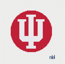 Indiana logo round red- 18 mesh-1