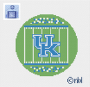 Kentucky Football Field Round Canvas-1