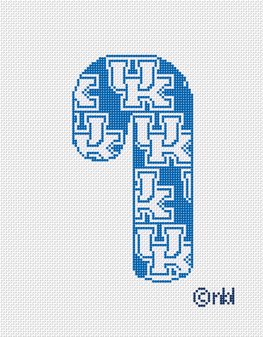 Kentucky Candy Cane Blue