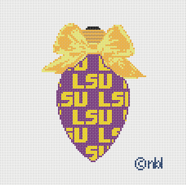 LSU on repeat Bow Light Bulb