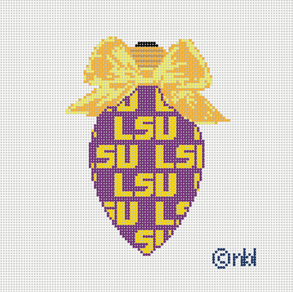 LSU on repeat Bow Light Bulb