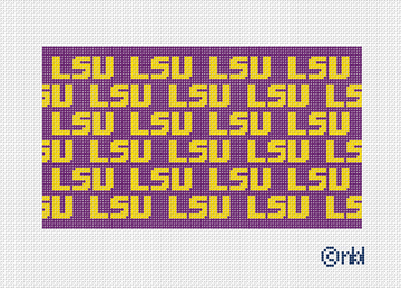 LSU Purse Insert- 18 mesh