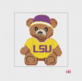 LSU Teddy Bear