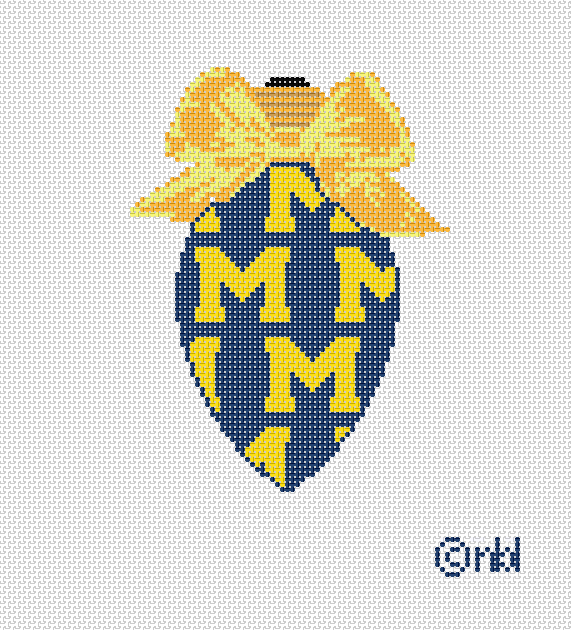 Michigan on repeat Bow Light Bulb