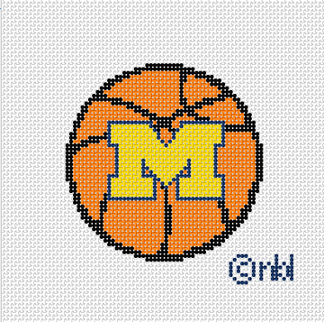 Michigan Basketball on 13 mesh