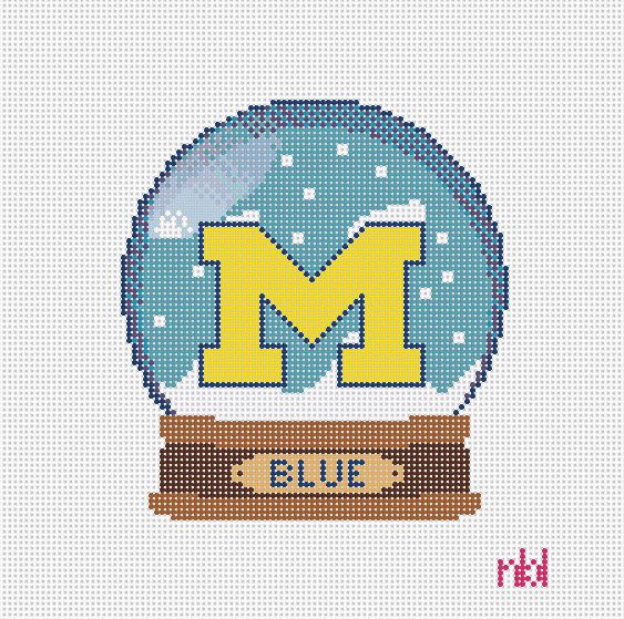 Michigan Snow Globe