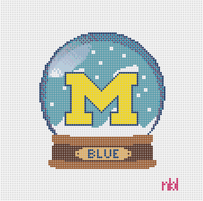 Michigan Snow Globe