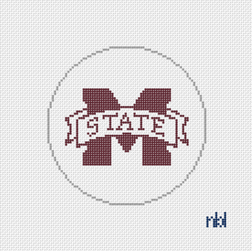 Mississippi State Needlepoint Canvas