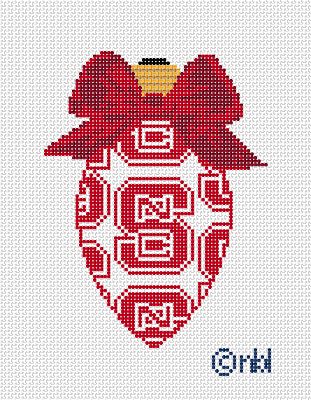 NC State on repeat Bow Light Bulb