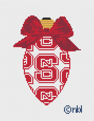 NC State on repeat Bow Light Bulb