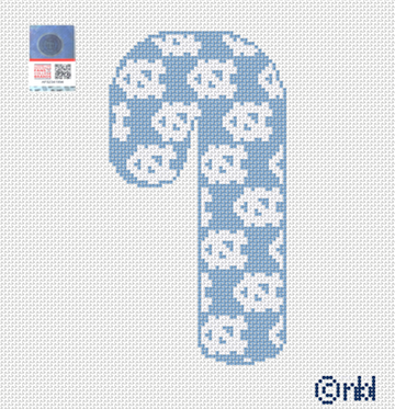 North Carolina Candy Cane Blue