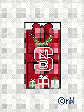 North Carolina State Christmas Door