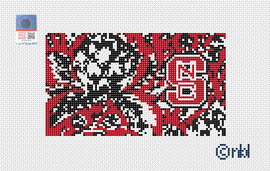 NC State Artichoke Purse Insert