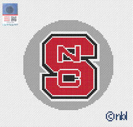 NC State logo round