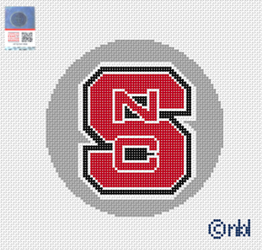 NC State logo round
