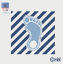 North Carolina Stripe Needlepoint Canvas-1