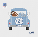 North Carolina Vintage Truck 18 Mesh Needlepoint Canvas, 5x5-1