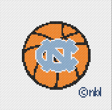 North Carolina Basketball on 13 mesh