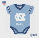 North Carolina Baby Onesie Needlepoint Canvas-1