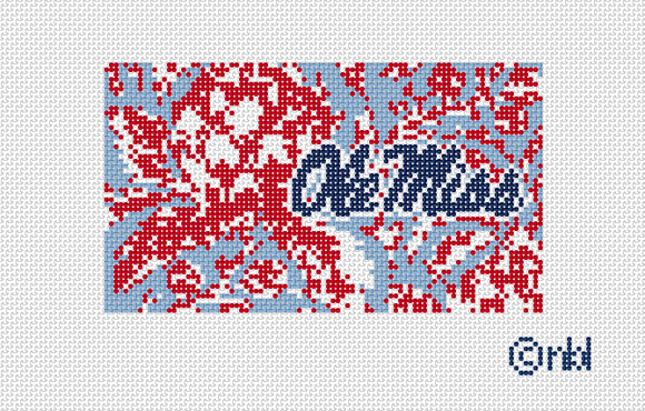 Ole Miss Artichoke Purse Insert