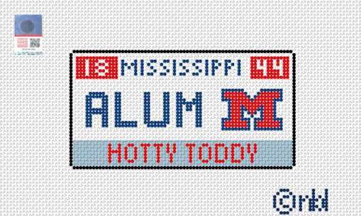 Ole Miss License Plate- ALUMNI