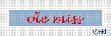 Ole Miss Key Fob