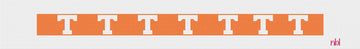 Tennessee Power T Belt Canvas - Needlepoint by Laura