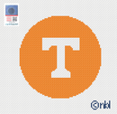 Tennessee Power T Round Canvas-1