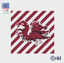 South Carolina Stripe Needlepoint Canvas-1