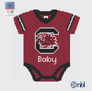 South Carolina Baby Onesie Needlepoint Canvas-1