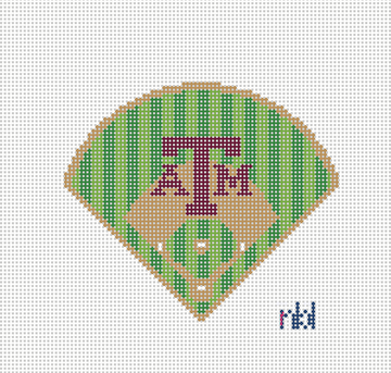 Texas A and M Baseball Diamond