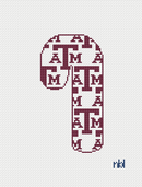 Texas A and M Candy Cane White-1