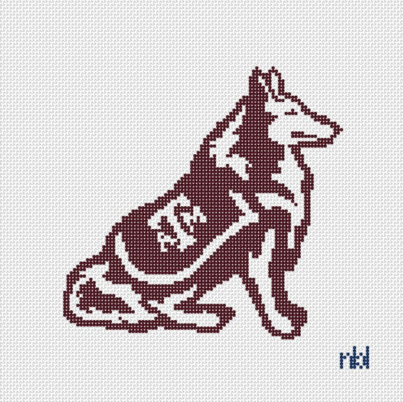 Texas A and M Mascot 6 by 6