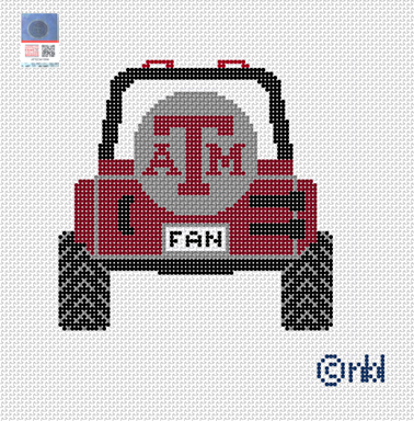 Texas Tech Jeep