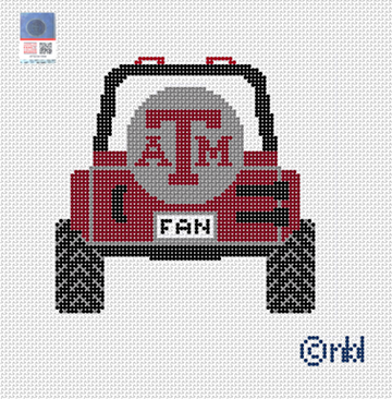 Texas A and M Jeep
