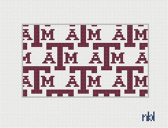 Texas A and M Purse Insert- 13 mesh