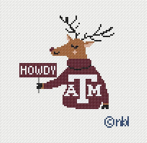 Texas A and M Reindeer