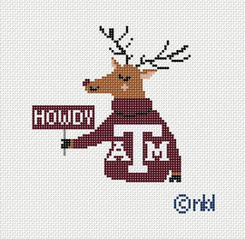 Texas A and M Reindeer