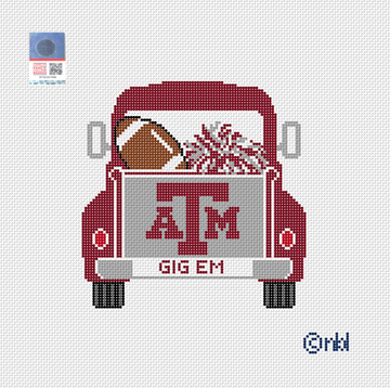 Texas A and M Vintage Truck