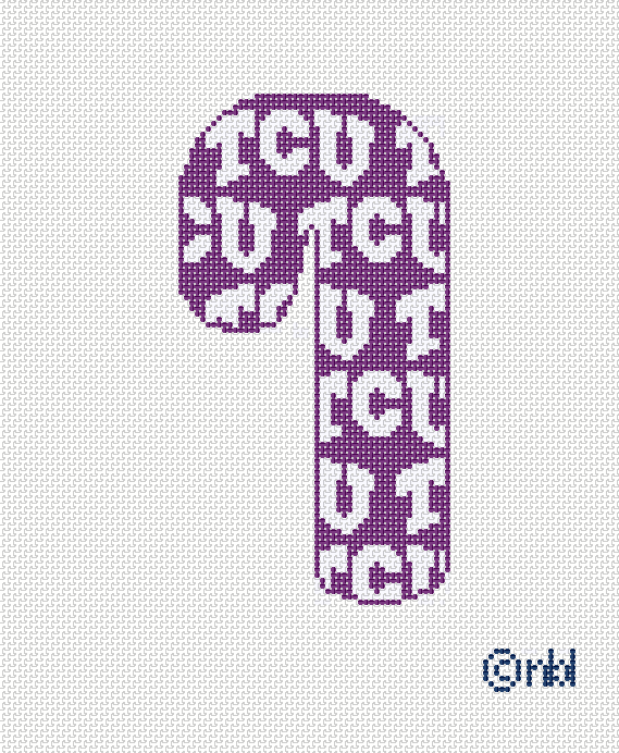 TCU Candy Cane