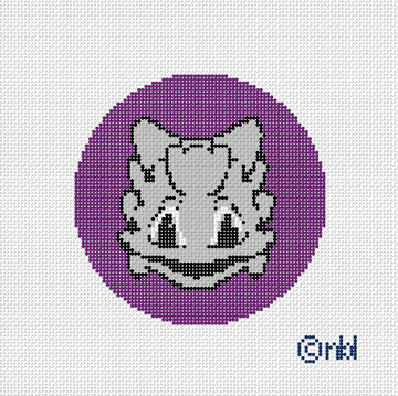 TCU logo round 18 mesh