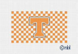 Tennessee Checkerboard Purse Insert- 13 mesh
